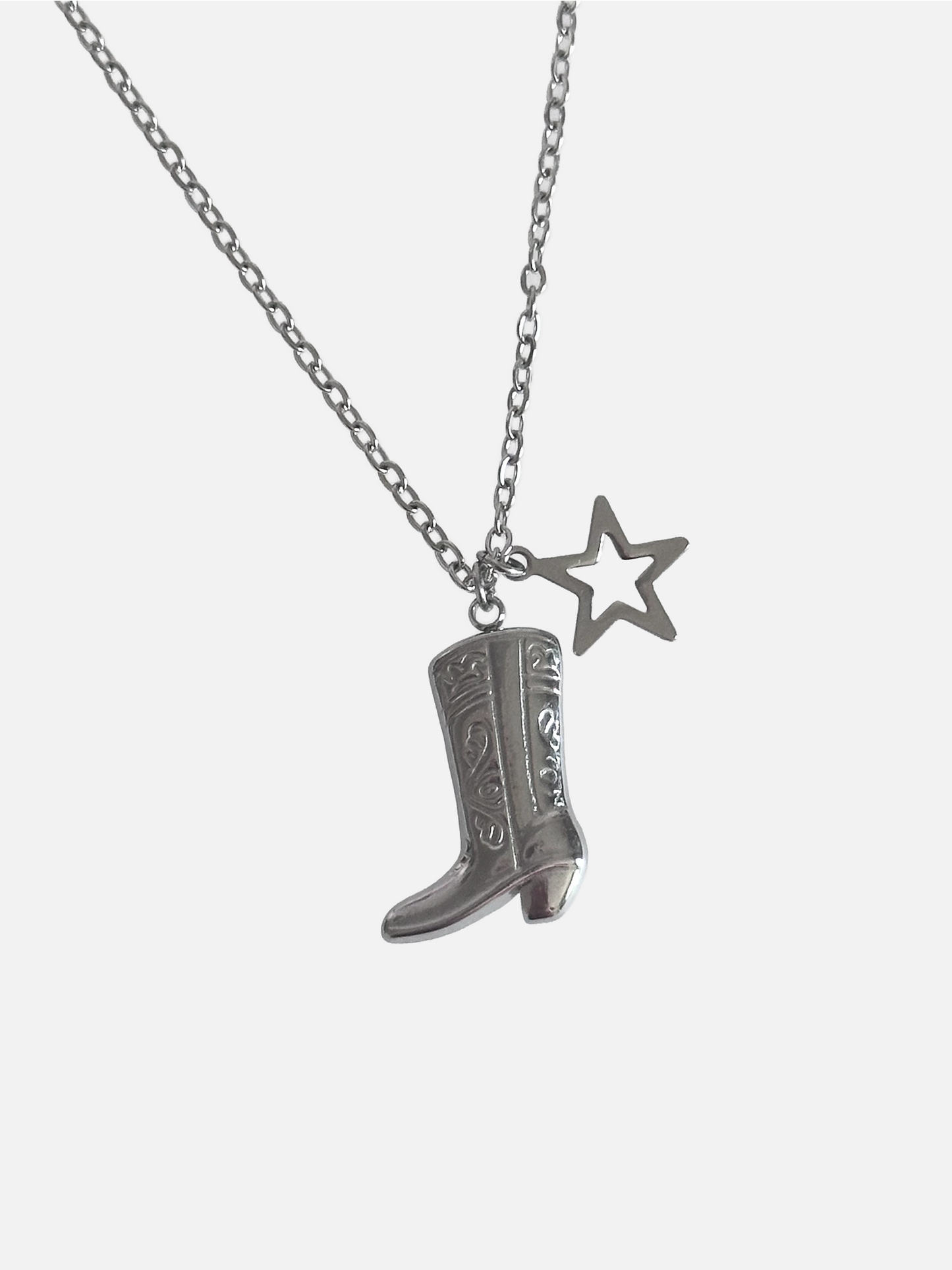Cowboy Boots Necklace