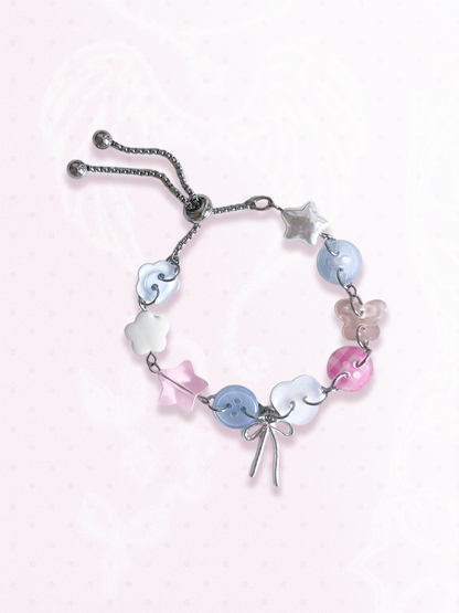 [PRE-ORDER] Sliding Button Bracelet