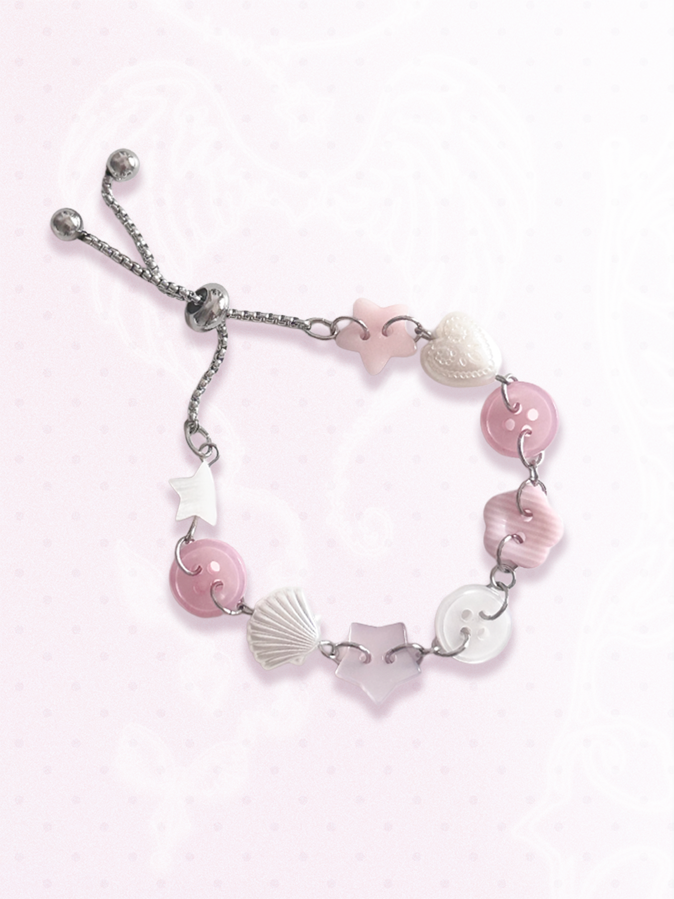 [PRE-ORDER] Sliding Button Bracelet