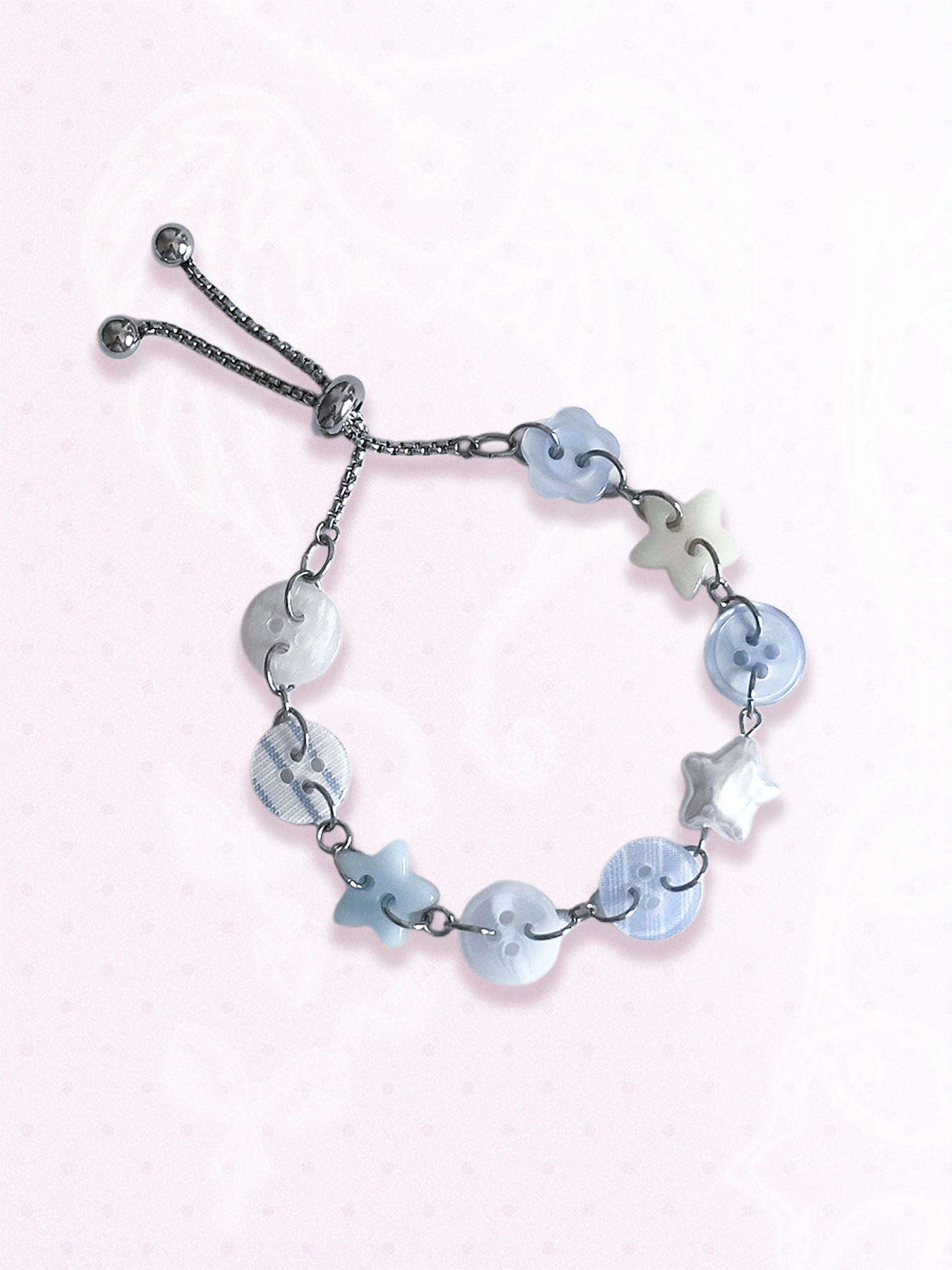[PRE-ORDER] Sliding Button Bracelet
