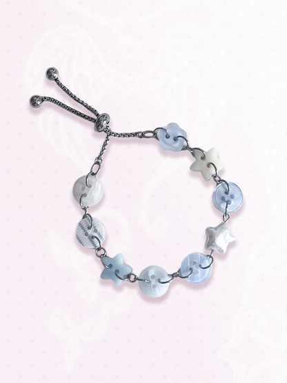 [PRE-ORDER] Sliding Button Bracelet