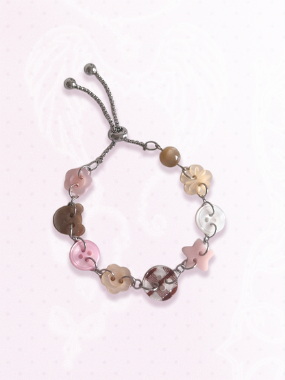 [PRE-ORDER] Sliding Button Bracelet