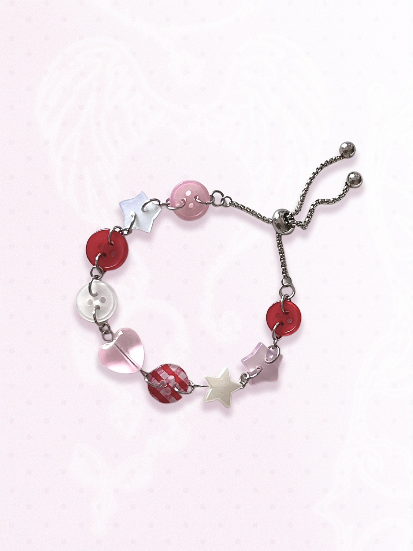 [PRE-ORDER] Sliding Button Bracelet