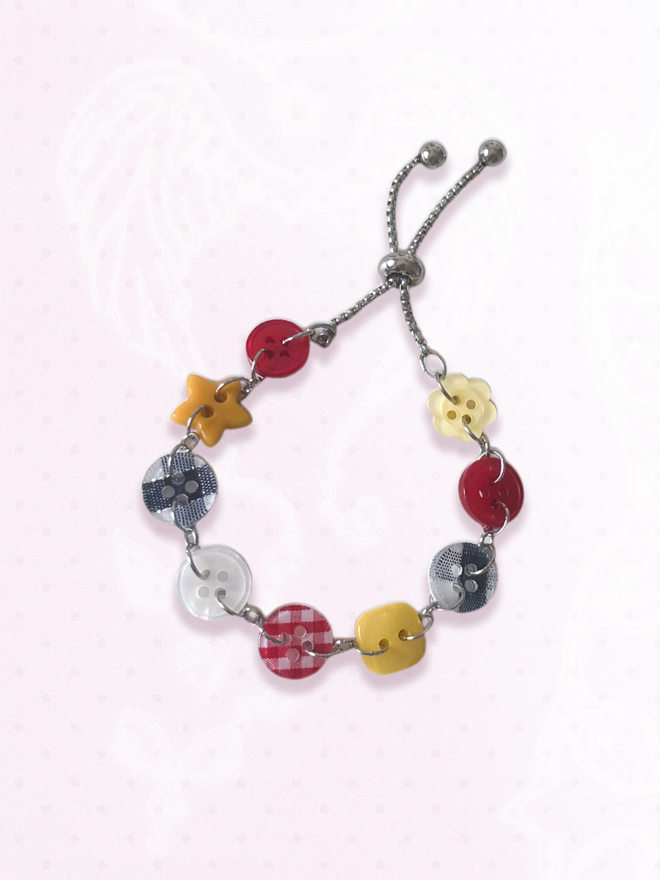 [PRE-ORDER] Sliding Button Bracelet