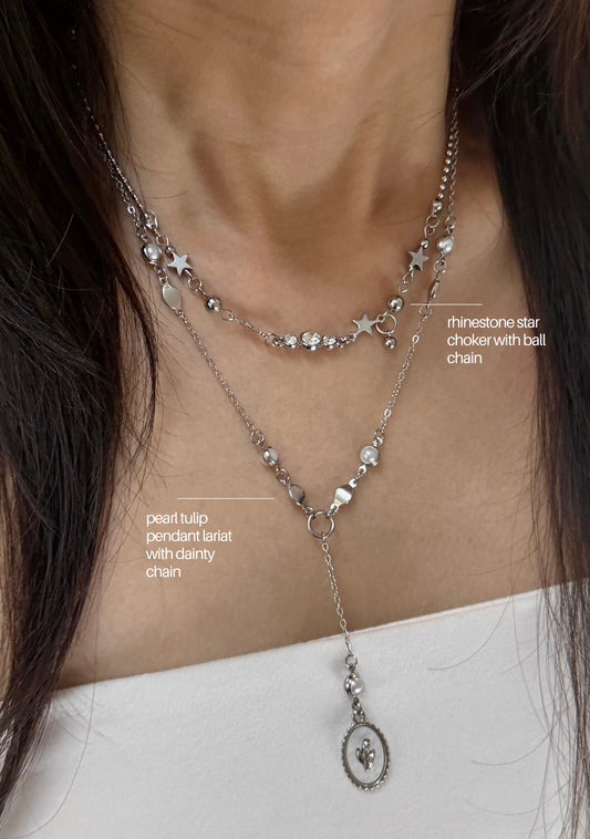 RHINESTONE Choker Necklace