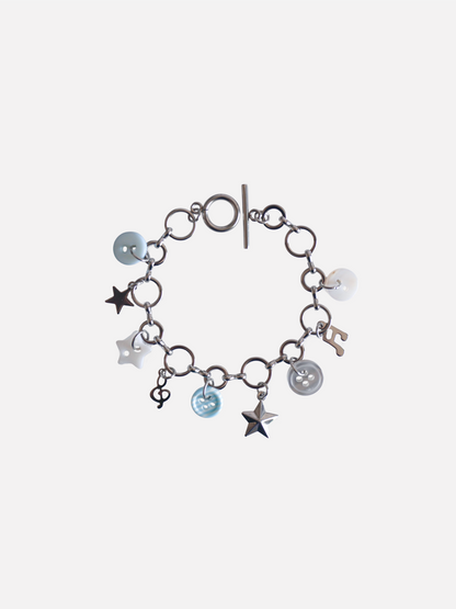 Button Charms Bracelet
